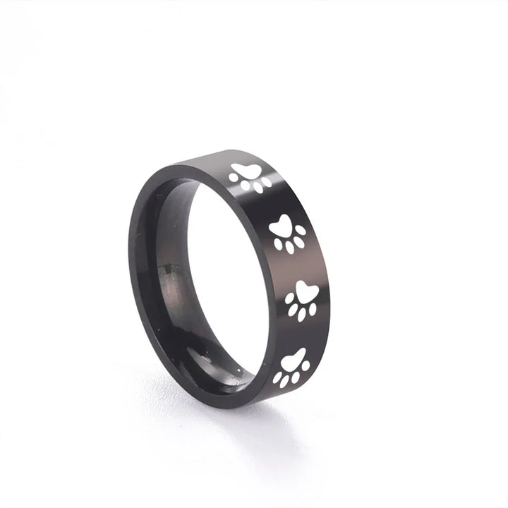 Paw Ring Made of Stainless Steel – Symbolic Jewelry for Animal Lovers