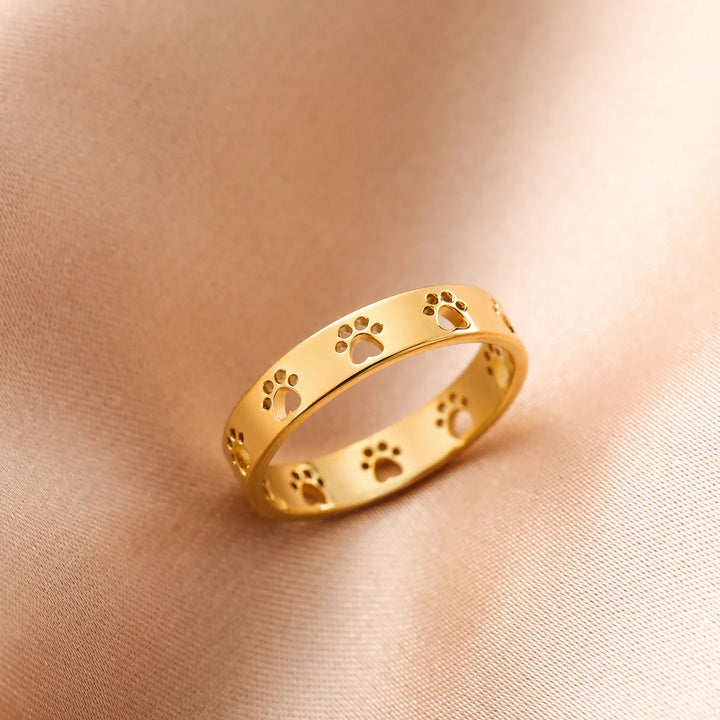 Paw Ring in Stainless Steel for Women
