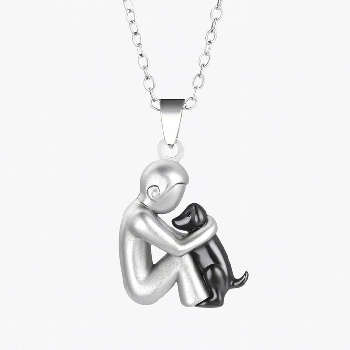 Lucky Necklace with Dog Motif