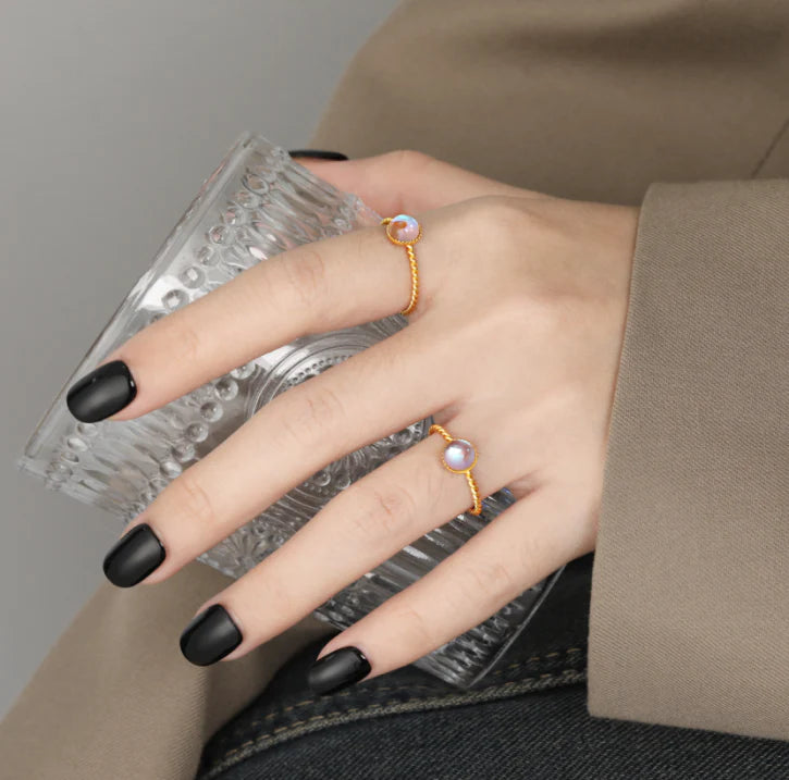 Moonstone Ring - Eye