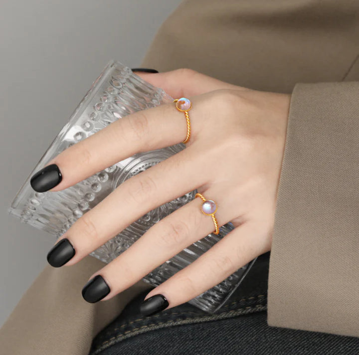 Moonstone Ring - Eye